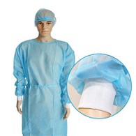 Gŵn ynysu tafladwy di-haint meddygol o ansawdd uchel